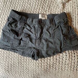 BDG Women's Dark Gray Cargo Shorts